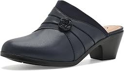 Navy Leather
