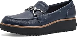 Navy Leather