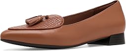 Tan Croc Leather