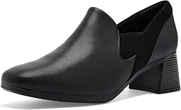 Black Combi Leather