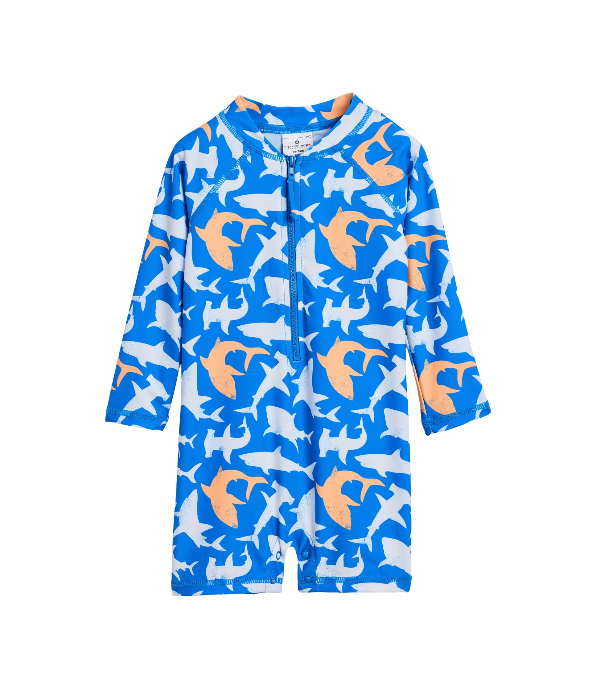 Купальник Shark Squad Long Sleeve Sunsuit (infant)