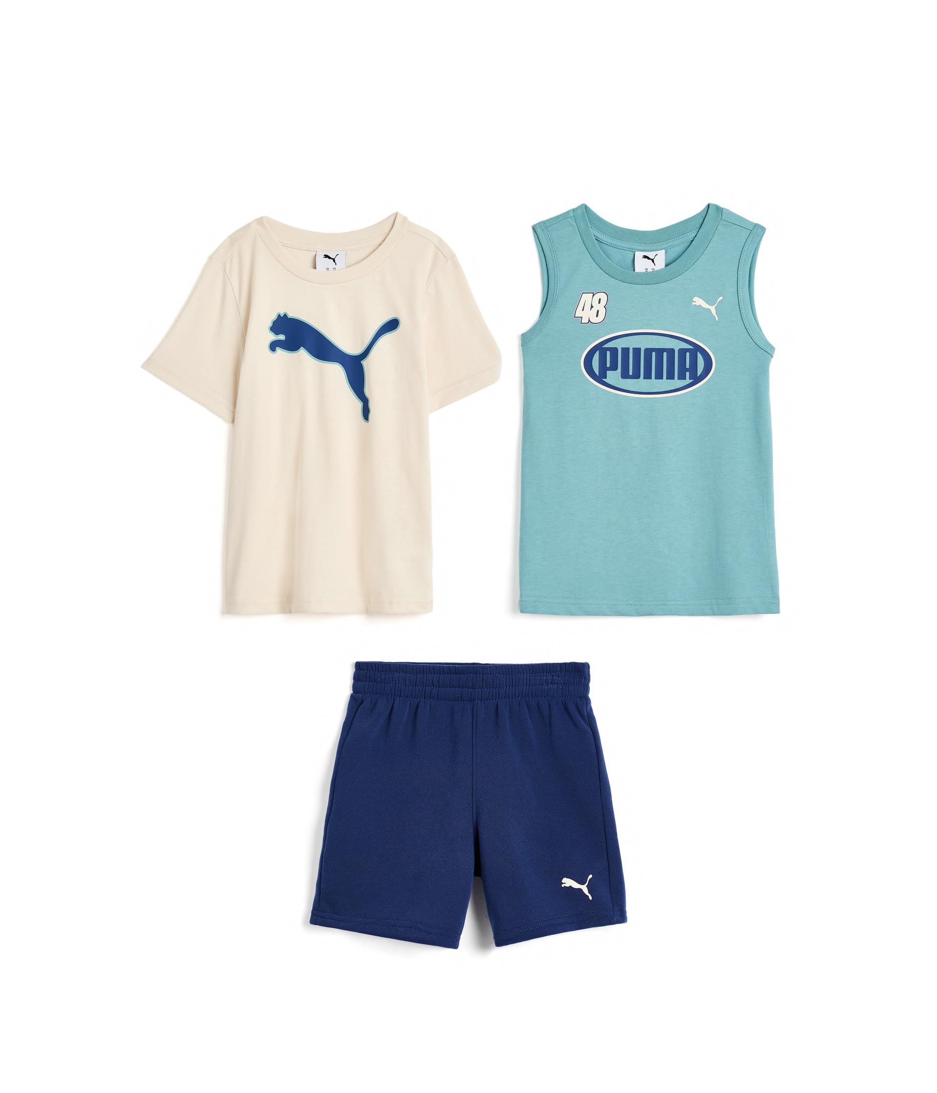 T-shirt, Tank & Short Set (Toddler)