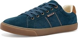 Teal/Cognac Suede