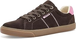 Brown/Pink Suede