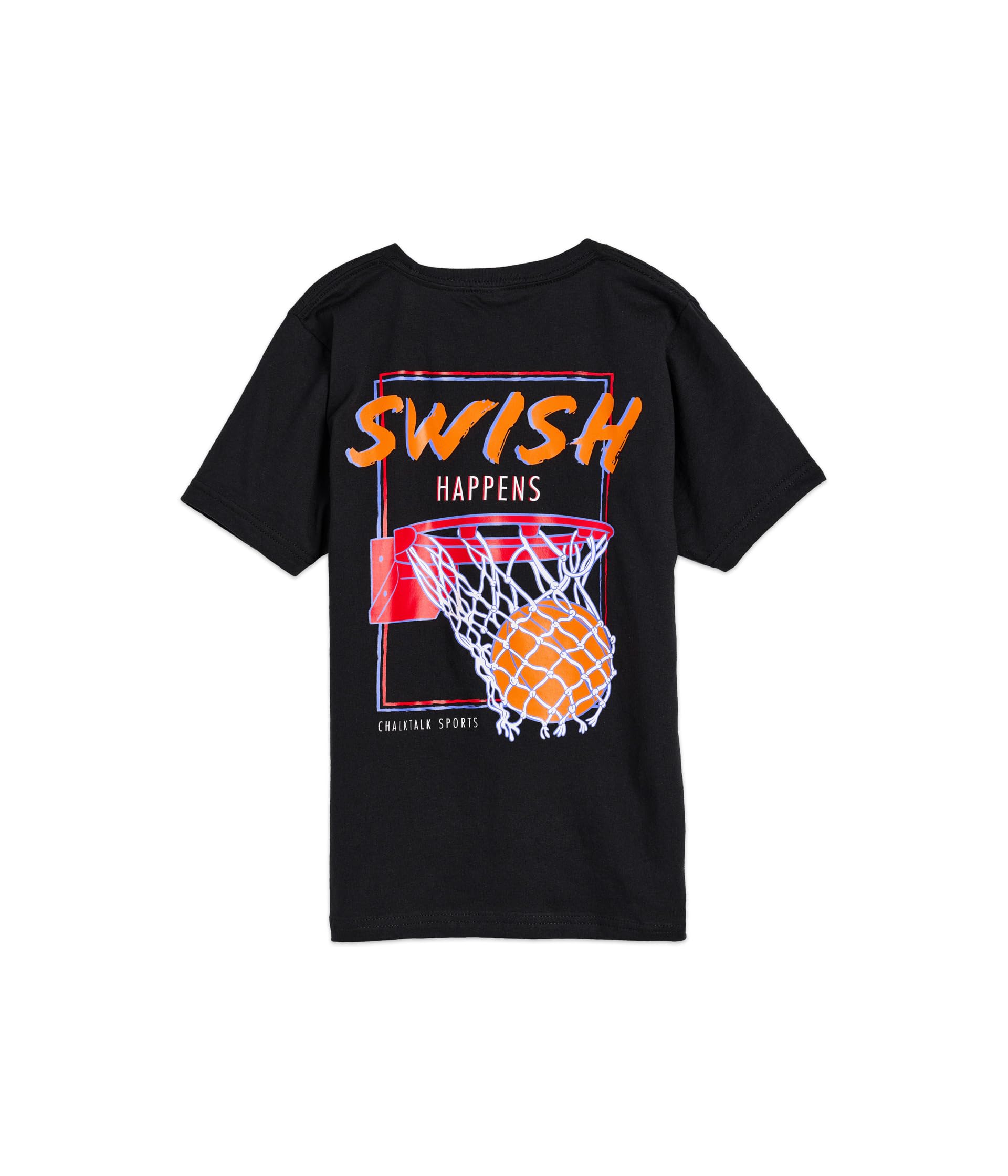 Футболка баскетбольная с коротким рукавом Swish Happens (для детей младшего и старшего возраста)