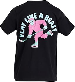 Hockey Short Sleeve T-Shirt - Play Like a Beast (Little Kid/Big Kid)