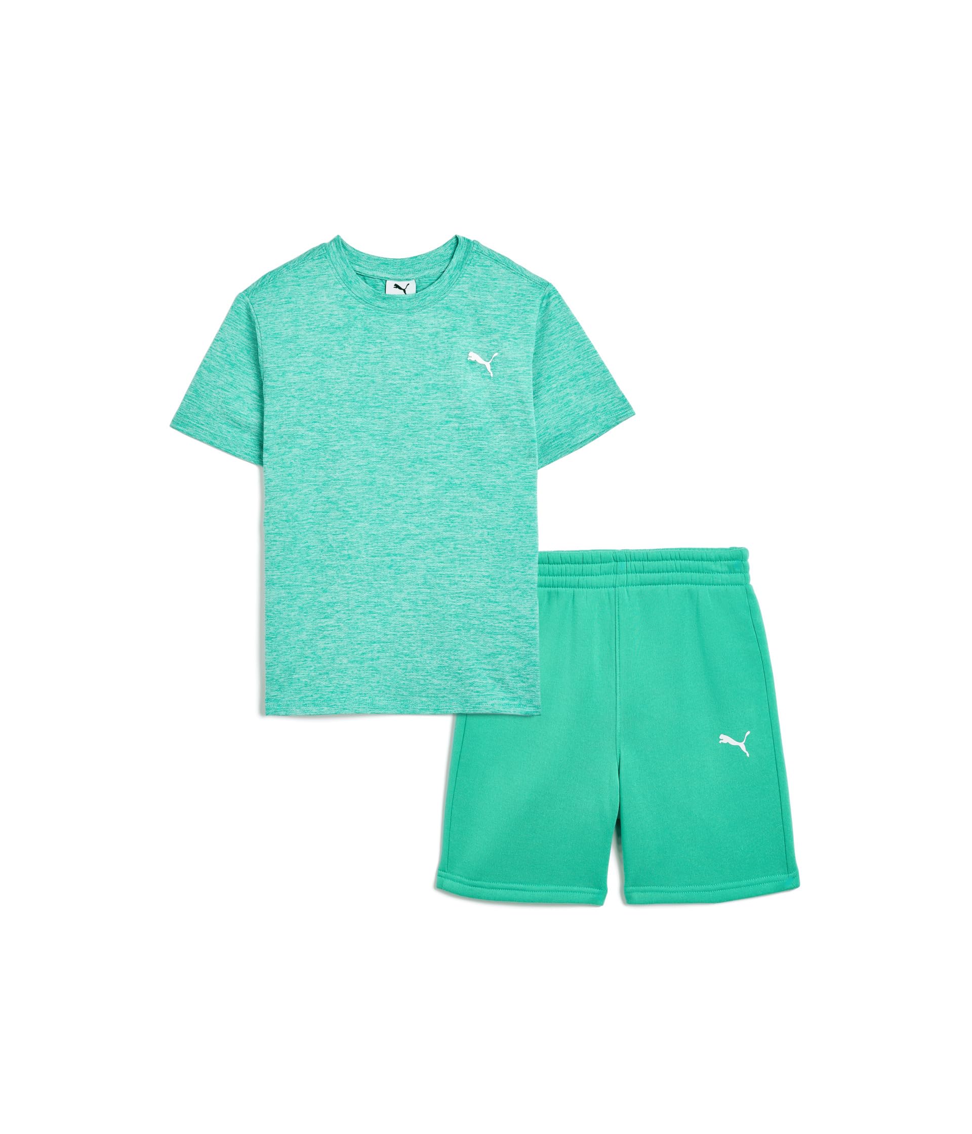 Air Mesh T-Shirt & Fleece Shorts Set (Little Kid/Big Kid)