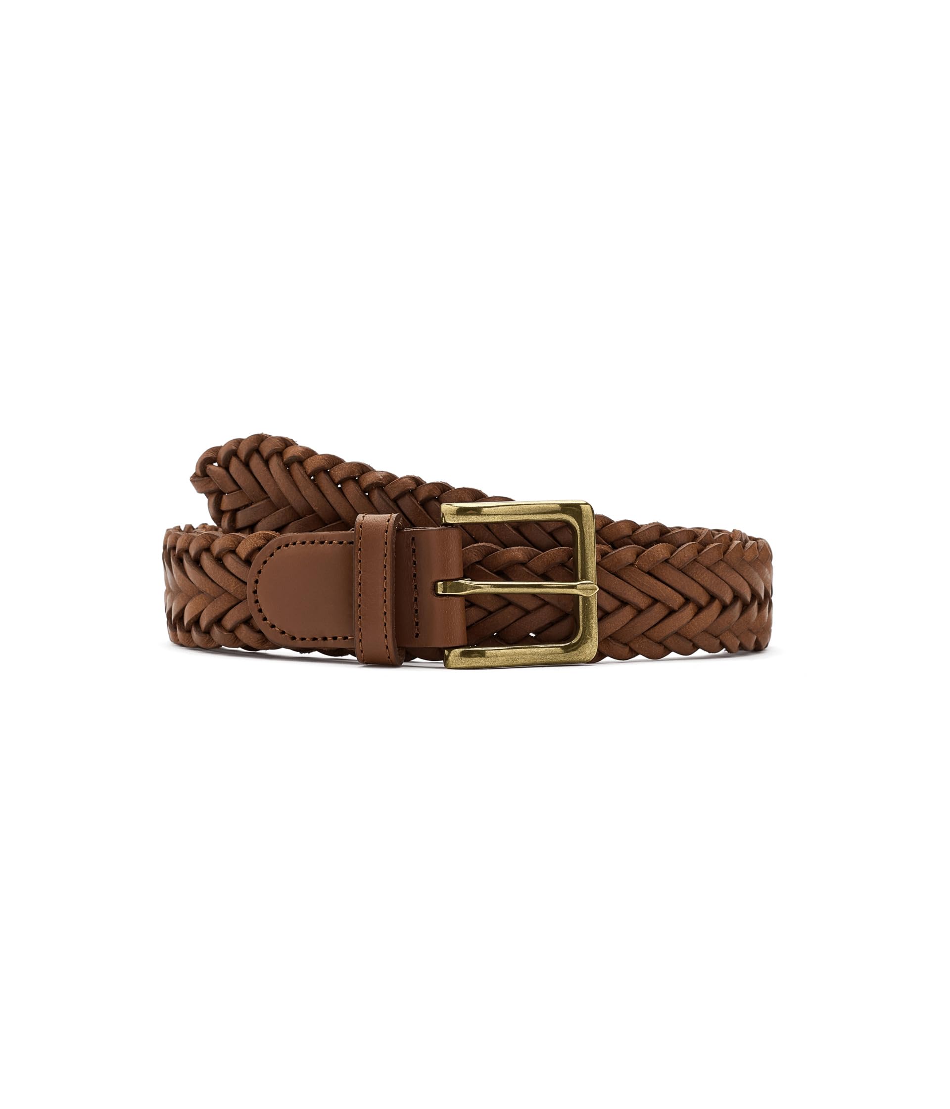 Braided Leather Belt