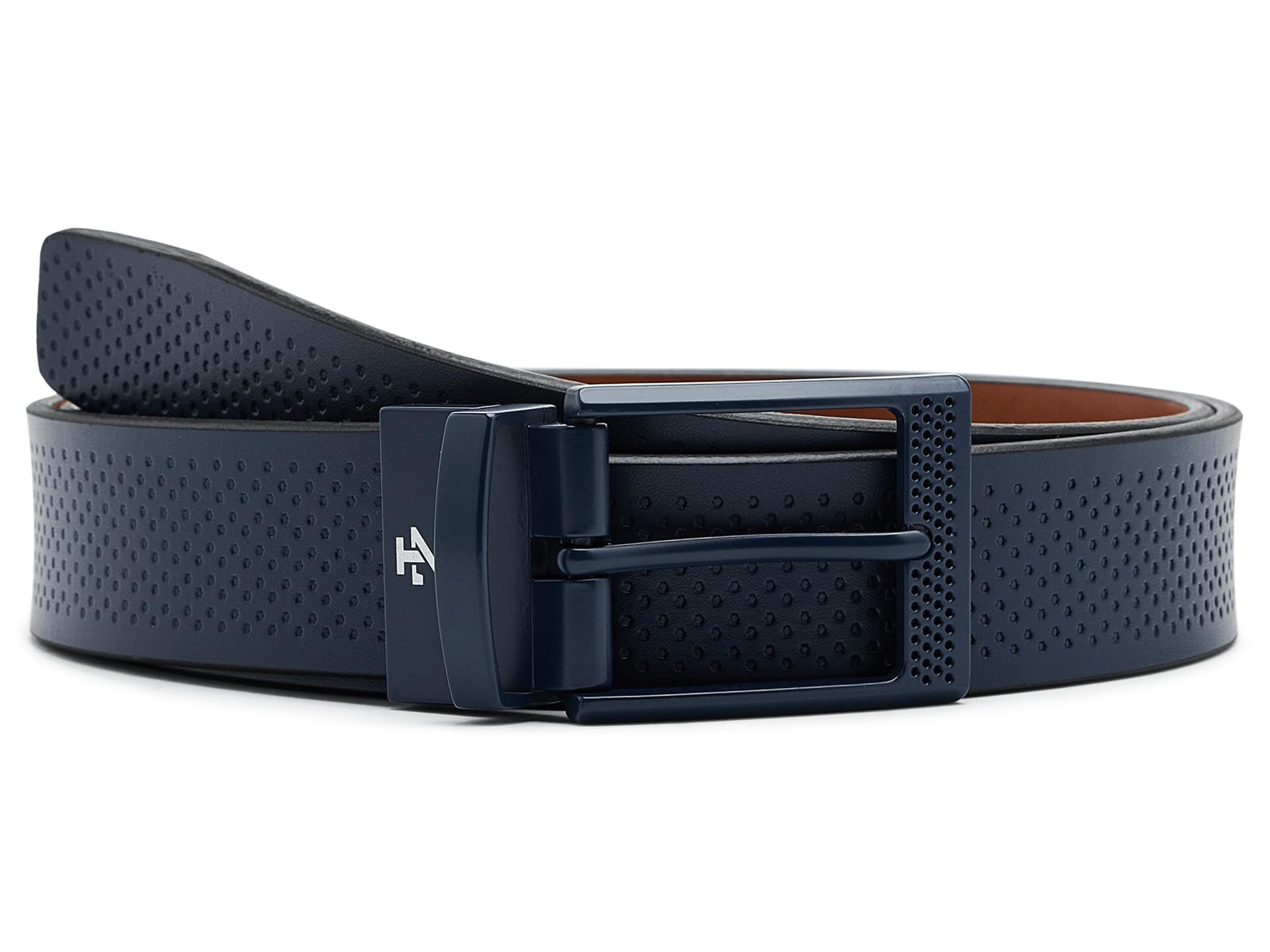 Reversible Perf to Smooth Leather Belt