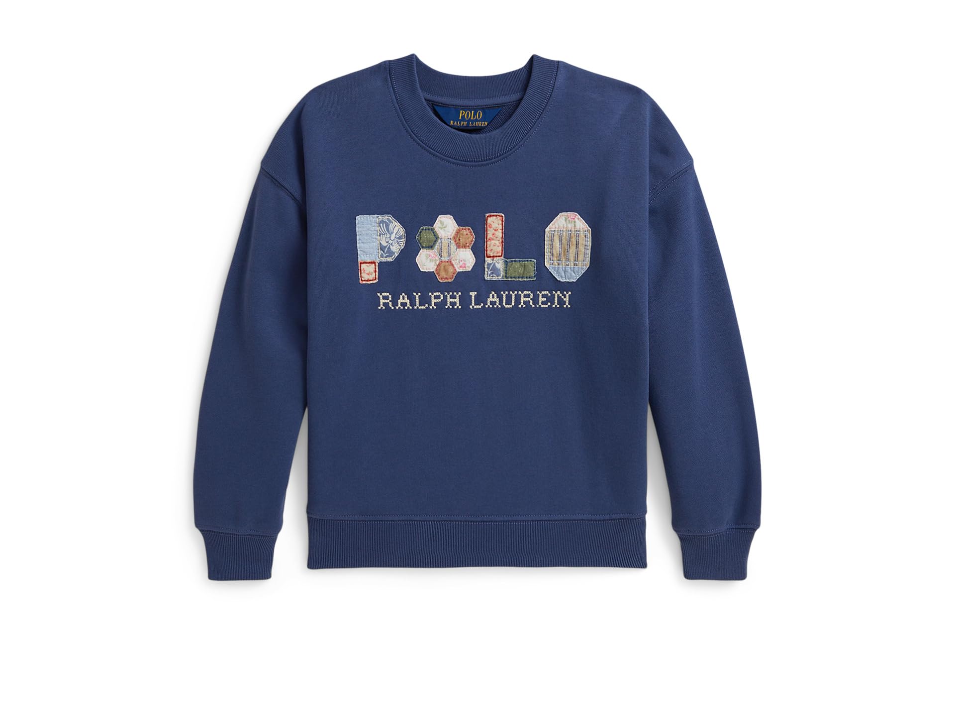 Patchwork-logo French Terry Sweatshirt (Toddler/Little Kid)
