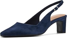 Navy Suede