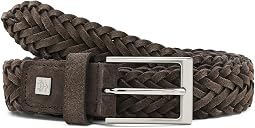 Braided Suede Leather Belt