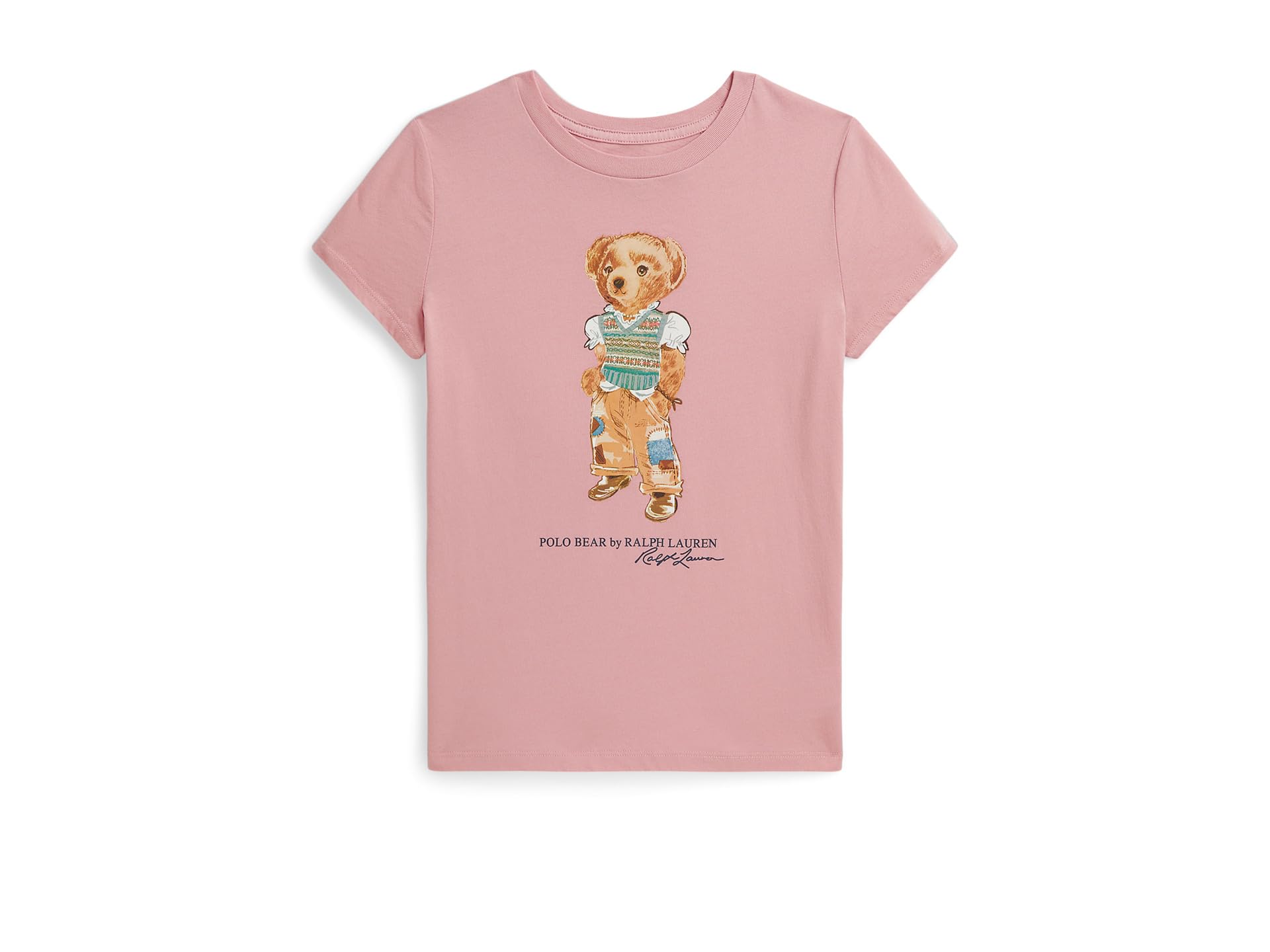 Polo Bear Cotton Jersey Tee (Big Kid)