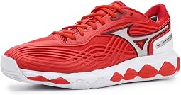 Fiery Red/White