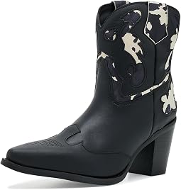 Black Cow Print