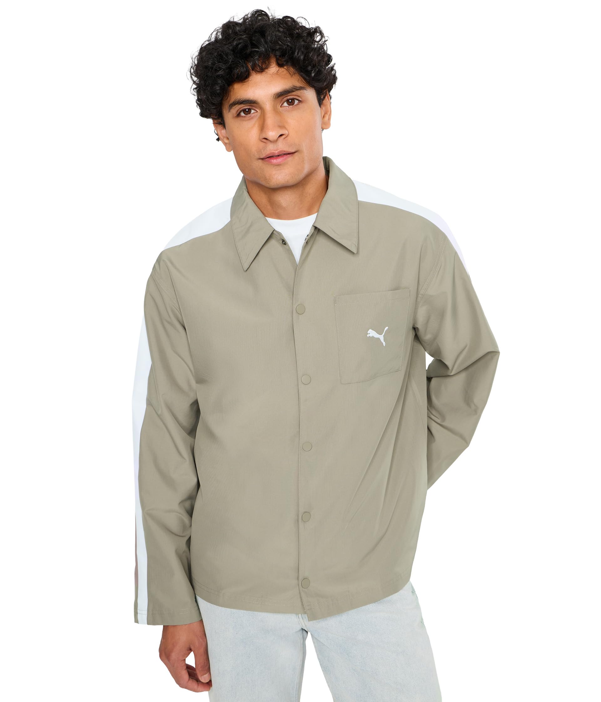 T7 Relaxed Woven овершерт из ткани