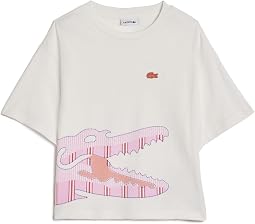 Stripe Graphic T-Shirt (Big Kid)