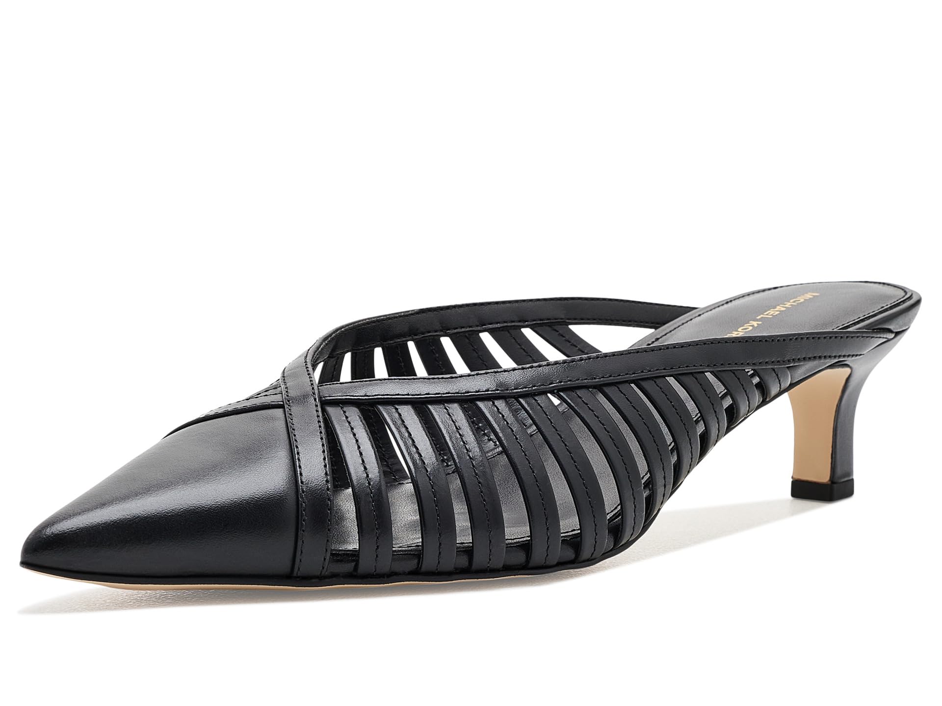 Adriana Kitten Mule Pumps