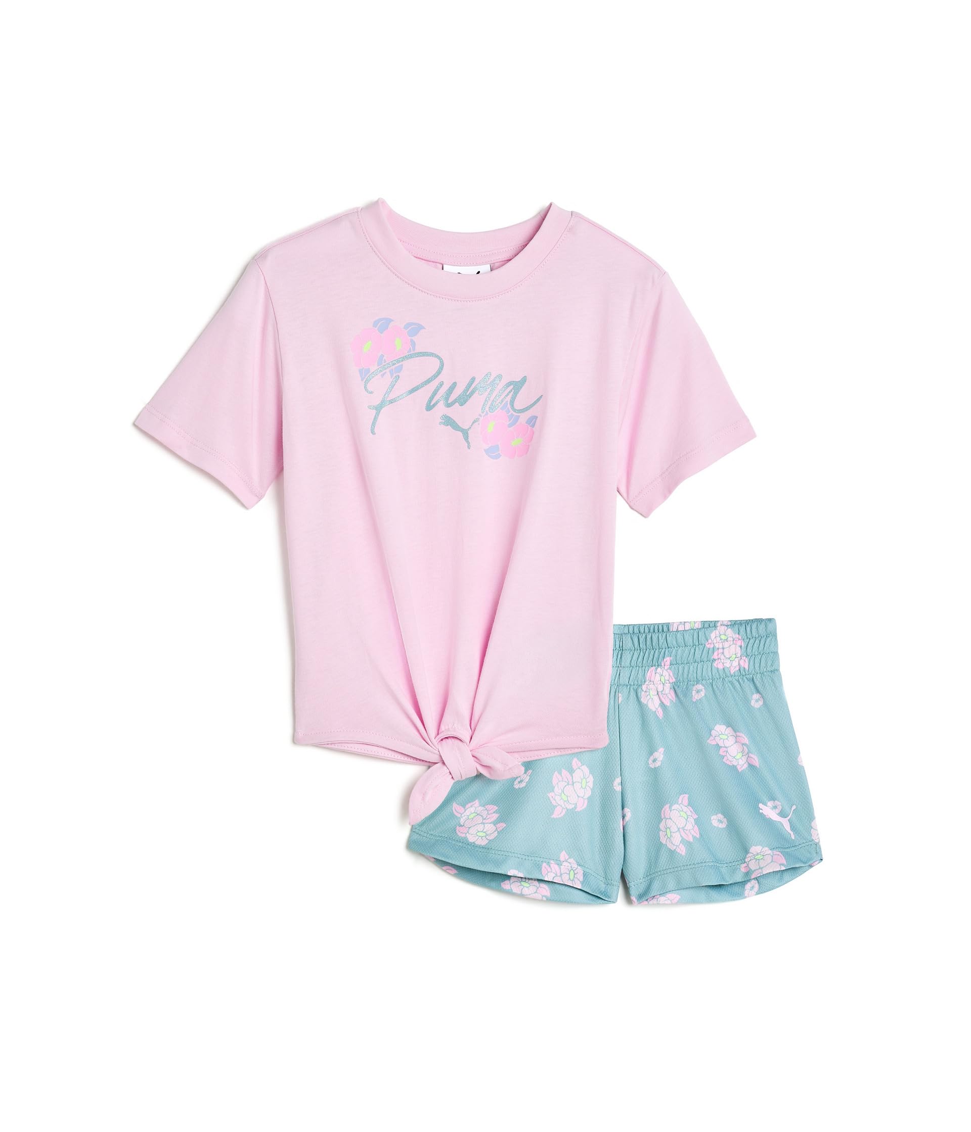 T-Shirt & Mesh Shorts Set (Toddler)