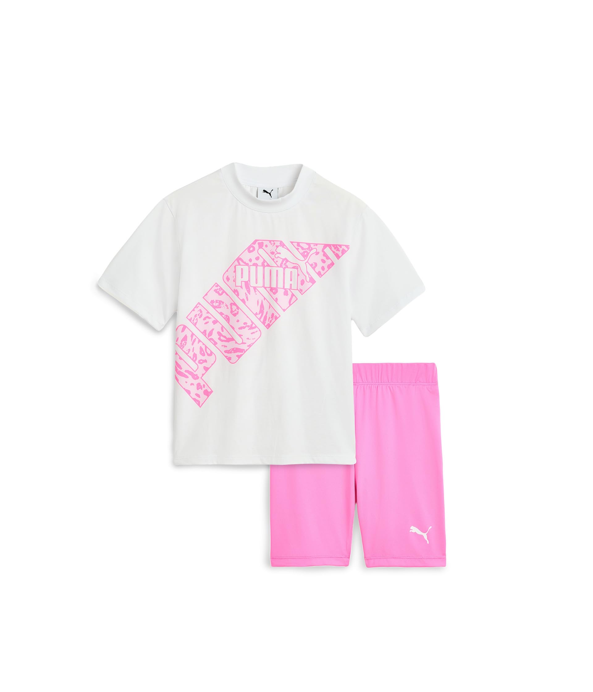 T-Shirt & Bike Shorts Set (Big Kid)