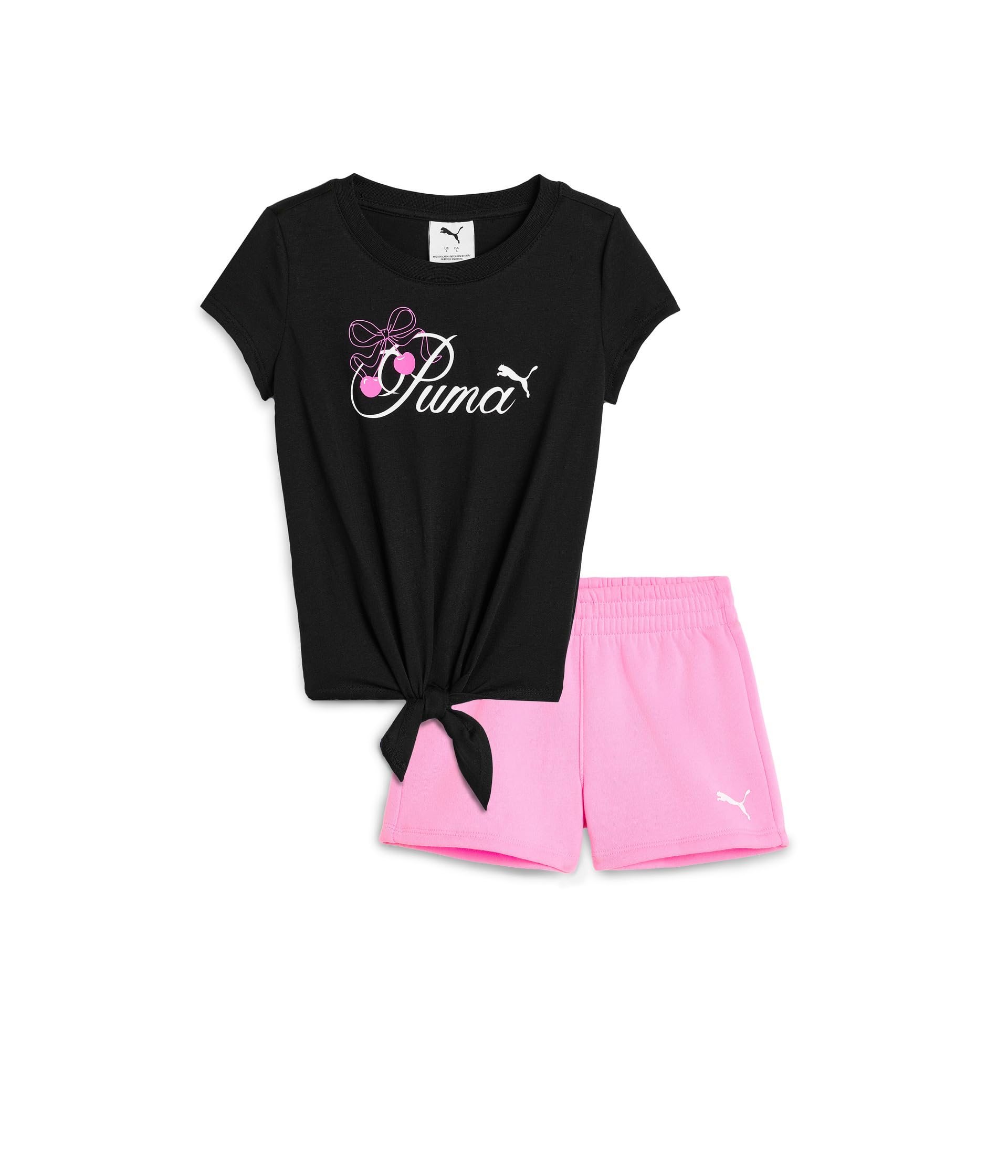T-Shirt & Fleece Shorts Set (Toddler)
