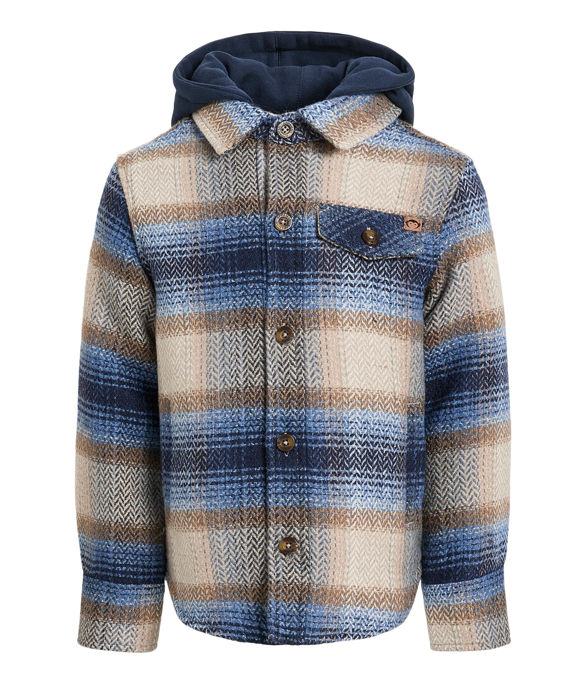 Glen Hooded Shirt (Toddler/Little Kid/Big Kid)