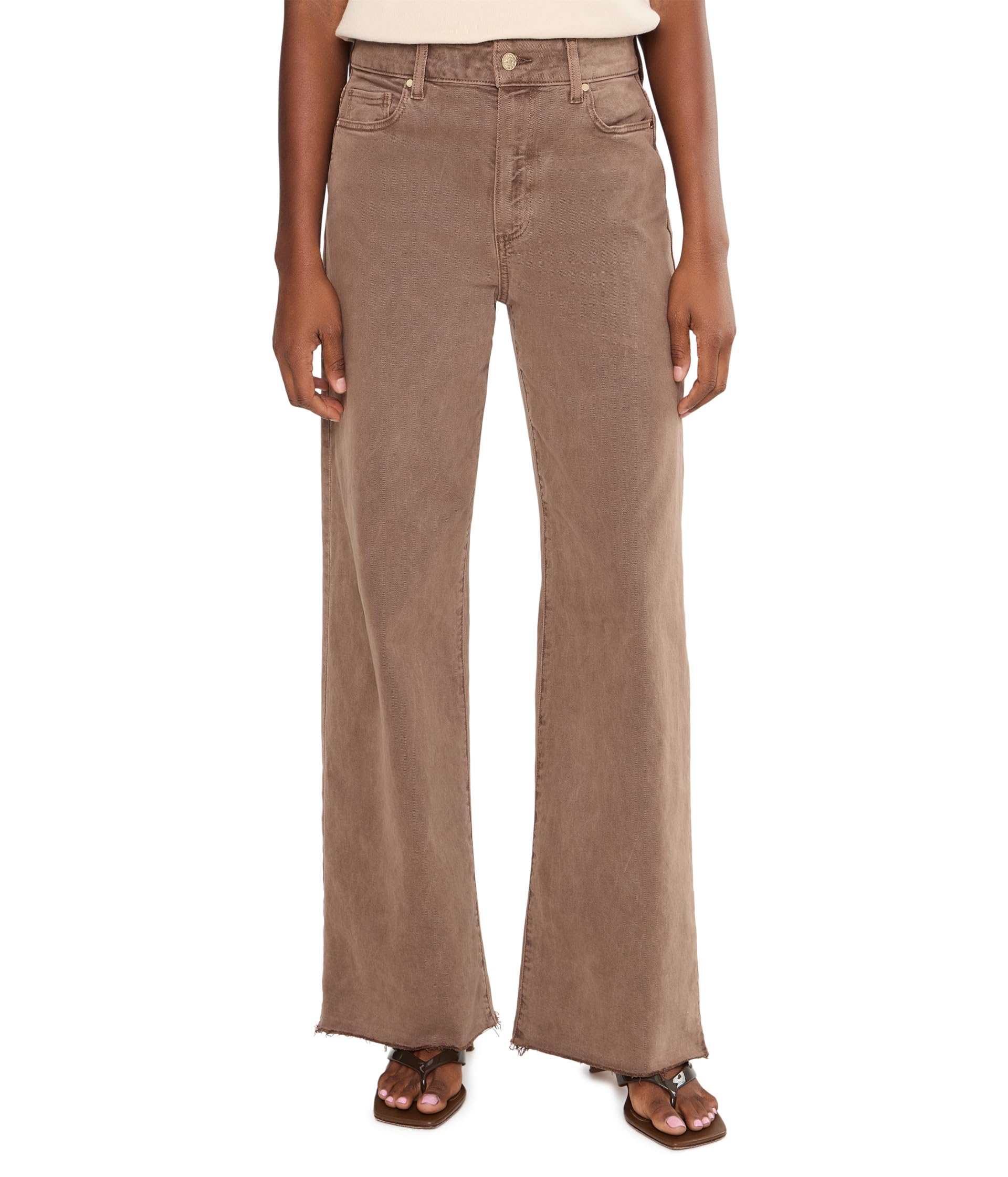 31" Anessa Raw Hem in Vintage Canewood