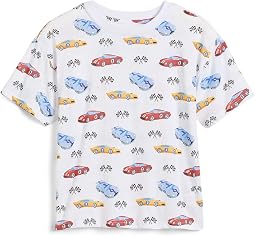 Race Day Graphics Crew Neck T-Shirt (Little Kid/Big Kid)