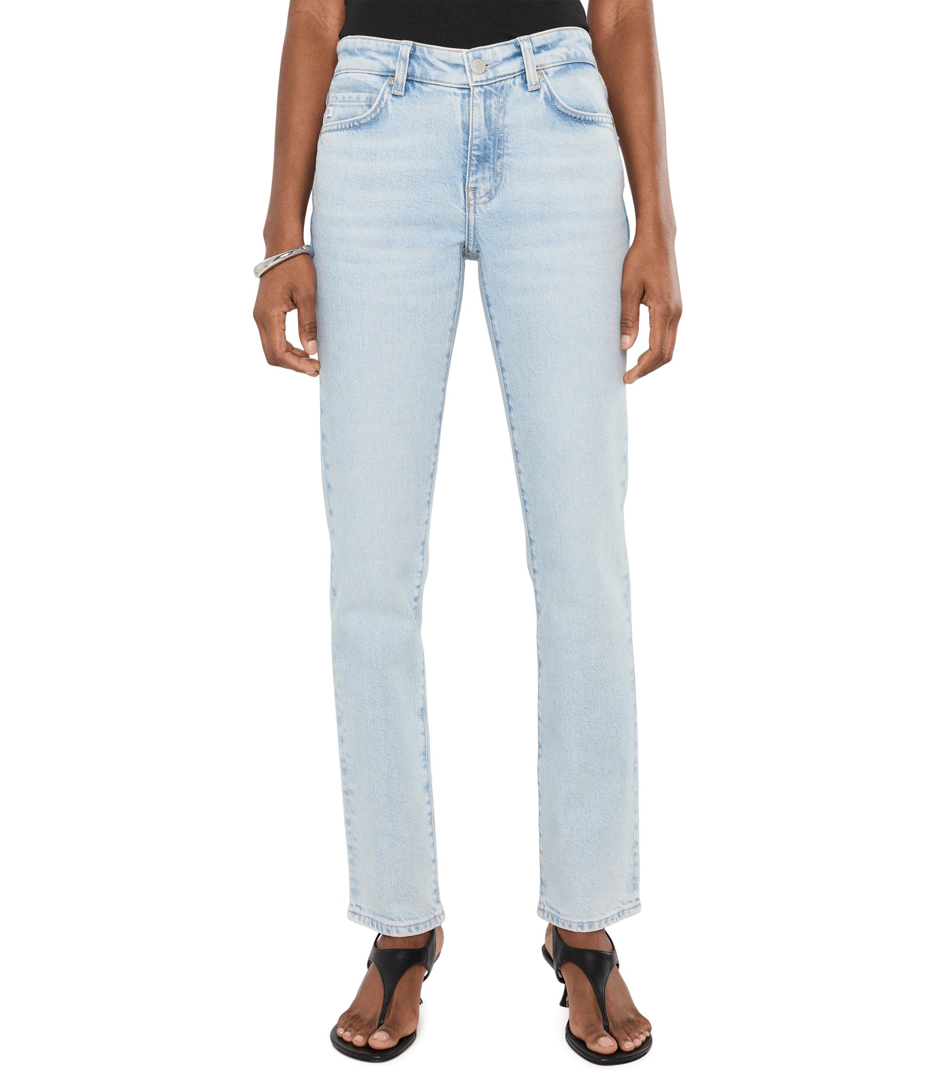 Sandra Low Rise Slim Straight in Harvest
