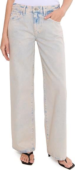 Adria Low Rise Baggy Wide Leg in Mojave Pink