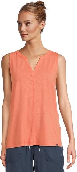 Streamside Tank Top Split-Neck
