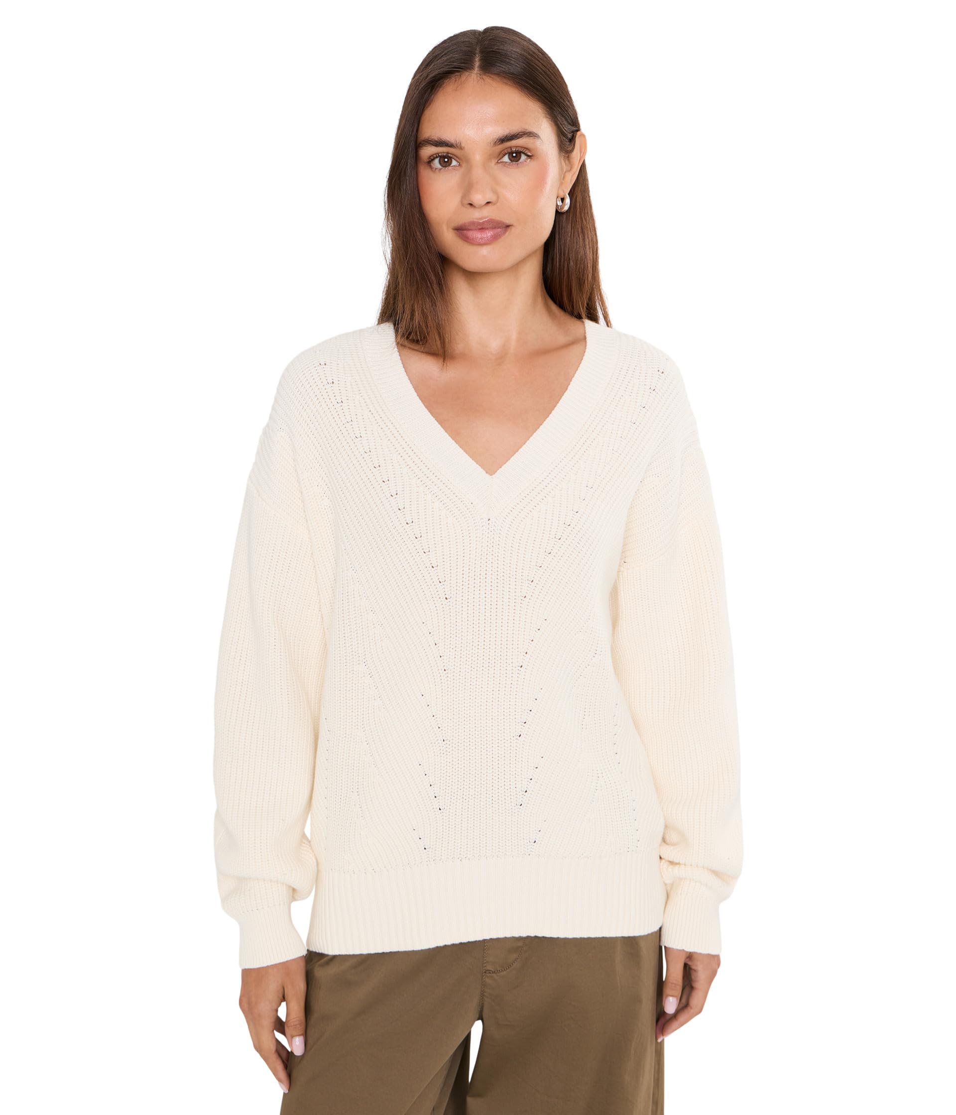 Salt and Sea Wash V-Neck Sweater