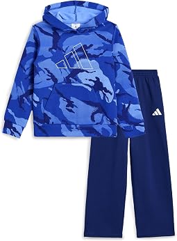 Aop Sportswear Camo Pullover & Pants Set (Toddler/Little Kid)