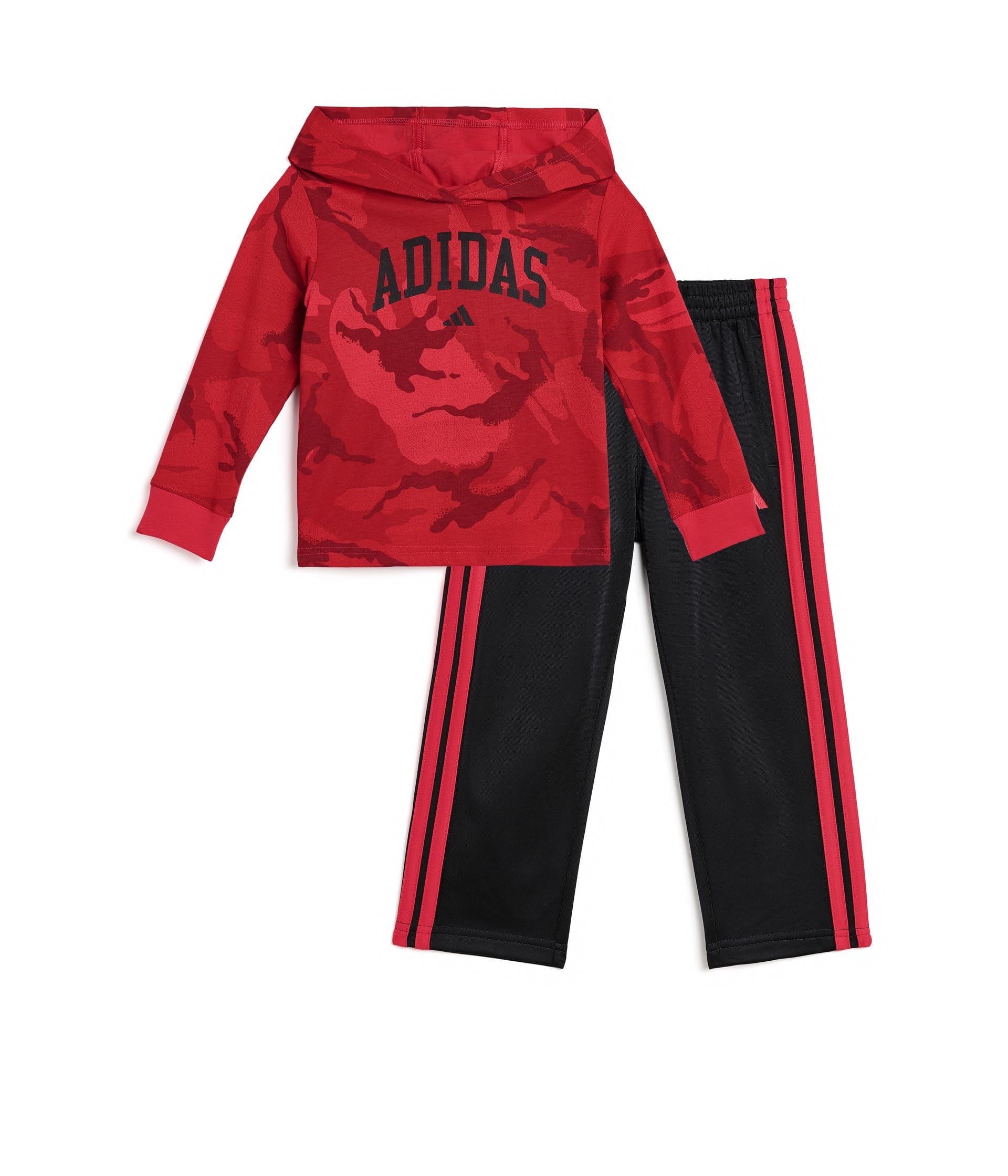 Aop Camo Hooded Tee & Pants Set (Toddler/Little Kid)