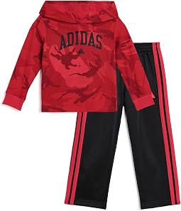 Aop Camo Hooded Tee & Pants Set (Toddler/Little Kid)