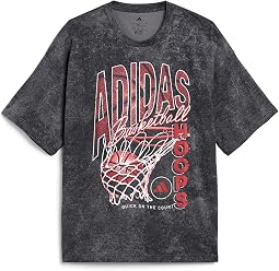 AOP Basketball Wash Tee (Big Kid)