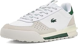 White/Dark Green