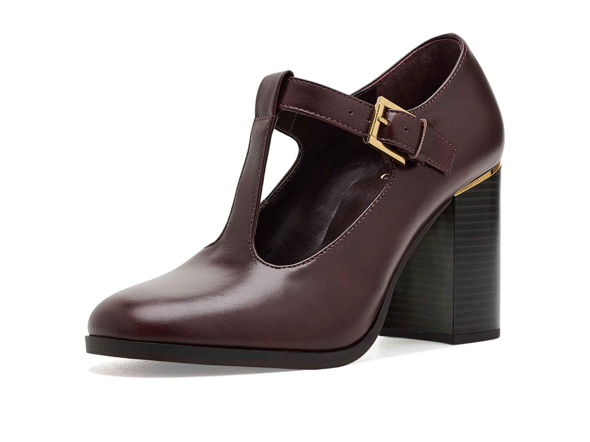 Туфли-лодочки Micha T-Strap Block Heel