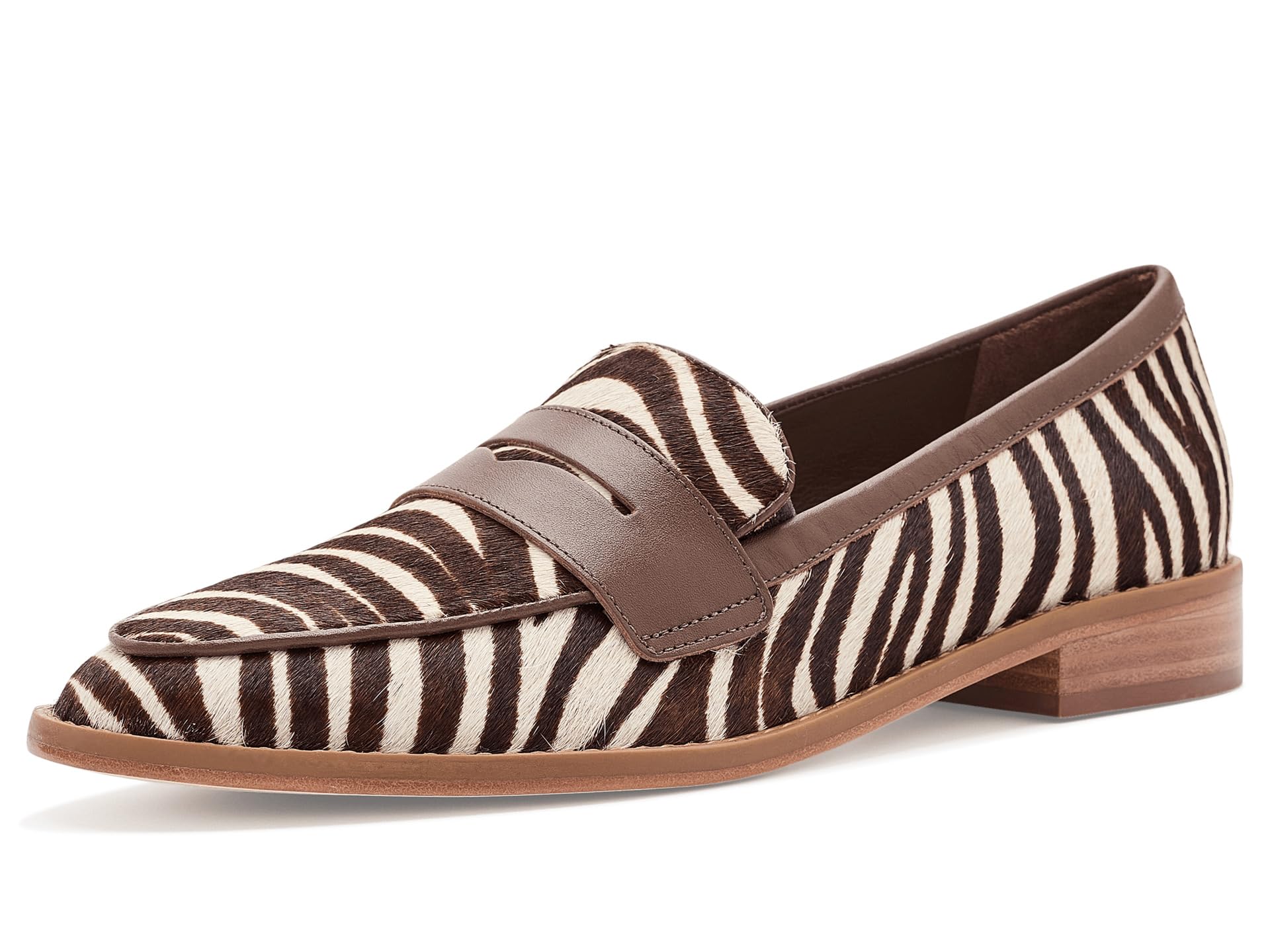 Gretta Zebra Haircalf Loafers