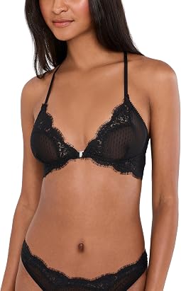 Fiona Mesh Front-close Bralette