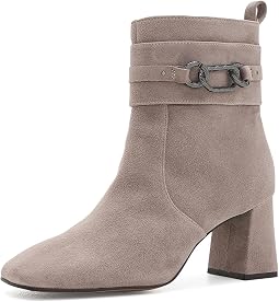 Taupe Kid Suede