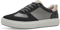 Black Suede/Gray Full Grain