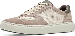 Beige Suede/White Full Grain