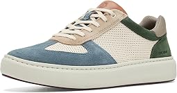 Blue/Green Suede/White Full Grain