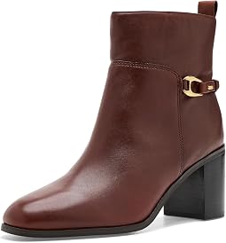 Russet Red Leather