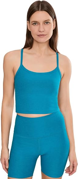 Spacedye Slim Racerback Cropped Tank