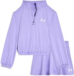 1/4 Zip Skort Set (Little Kid)