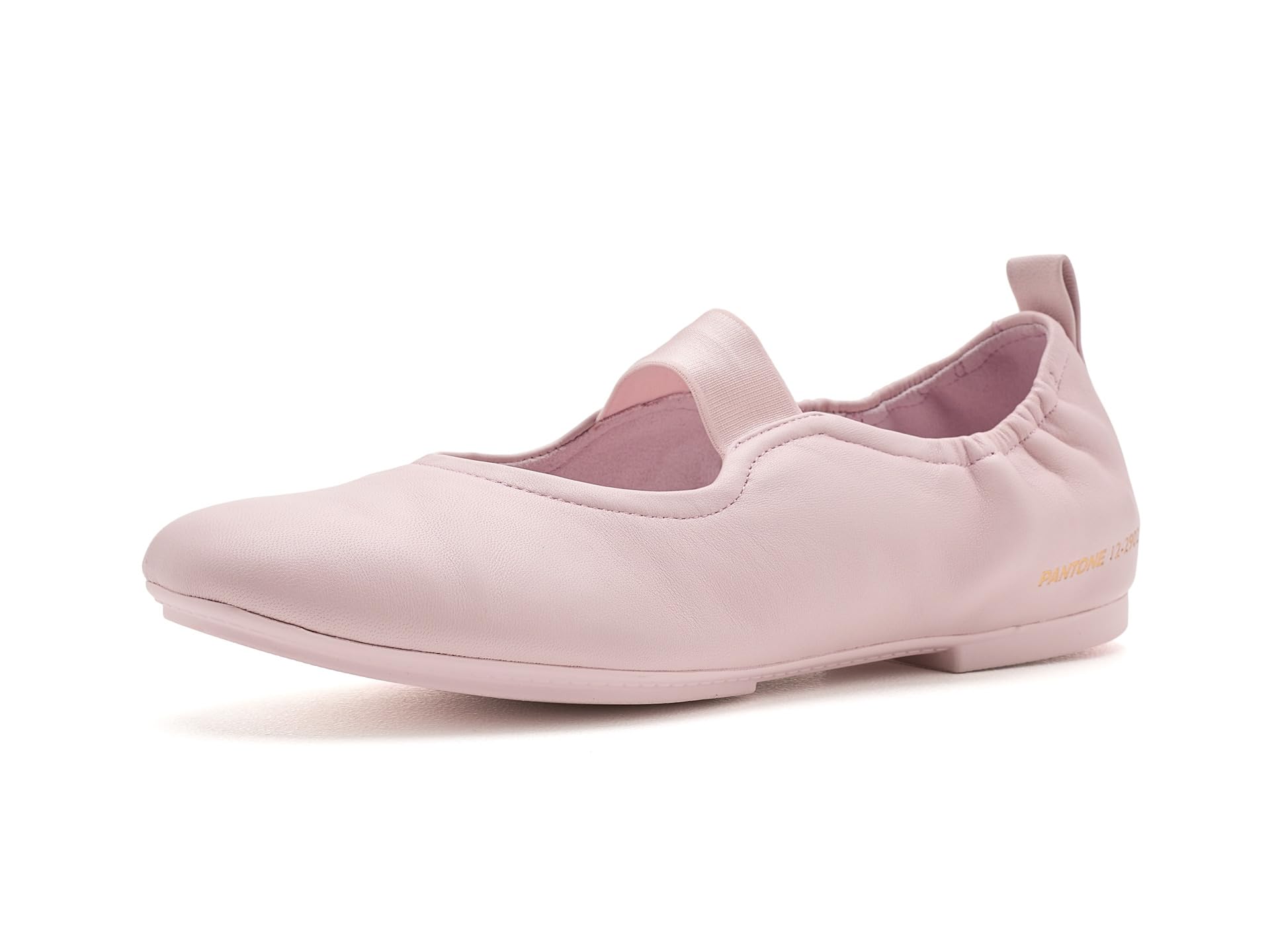 X Pantone Delicato Poise Leather Mary Jane