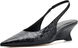 Black Croco Leather