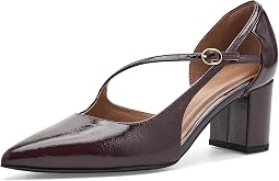 Burgundy Gloss Leather